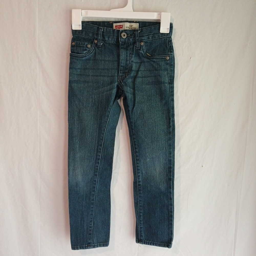 Levi's 510 Super Skinny Boys Jeans Size 8, 24" X 22"